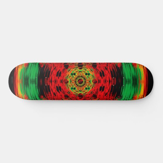 Psychedelic Rave Skateboard (Horizontaal)