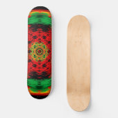 Psychedelic Rave Skateboard (Voorkant)
