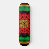 Psychedelic Rave Skateboard (Voorkant)
