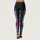 Psychedelic Raver Party Leggings (Achterkant)