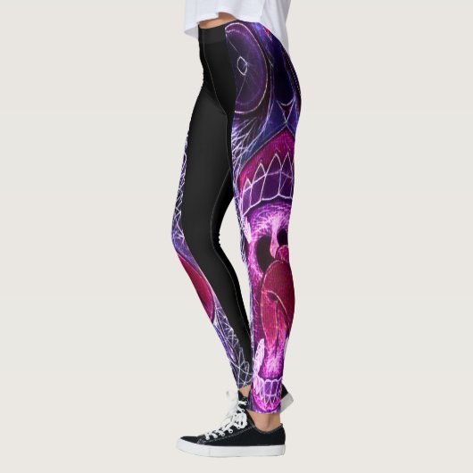 Psychedelic Raver Party Leggings (Links)