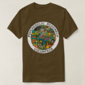 Psychedelic Research Volunr T-shirt (Design voorkant)