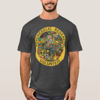 psychedelic research volunr t-shirt