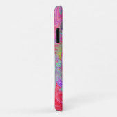 Psychedelic Retro Coral Rainbow Hibiscus Case-Mate iPhone Case (Achterkant/rechts)