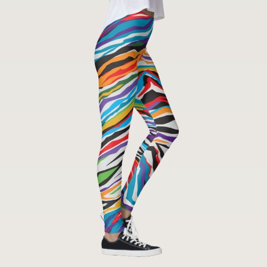 Psychedelic Retro Leggings (Rechts)