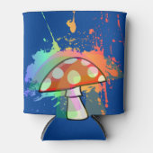 Psychedelic Retro Party Like It's 1969! Blikjeskoeler (Voorkant)