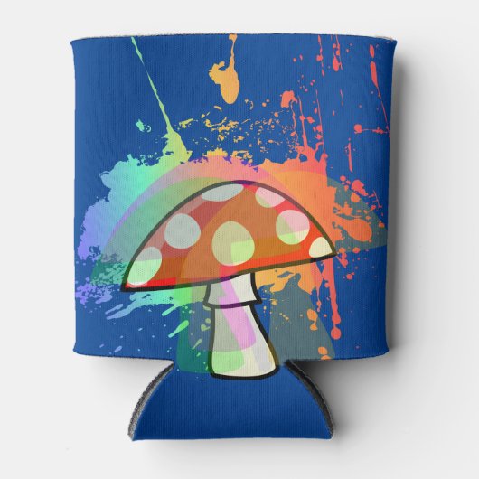 Psychedelic Retro Party Like It's 1969! Blikjeskoeler (Voorkant)