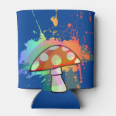 Psychedelic Retro Party Like It's 1969! Blikjeskoeler (Achterkant)