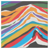 Psychedelic Retro Stof (Close Up)