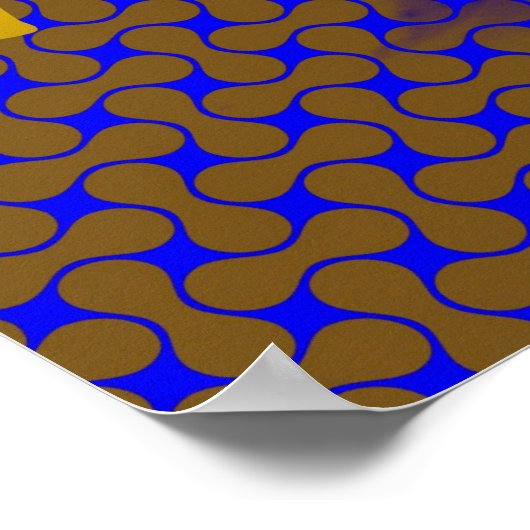 Psychedelic Retro Vape Heart Poster (Hoek)