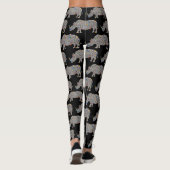 Psychedelic Rhinoceros Leggings (Achterkant)