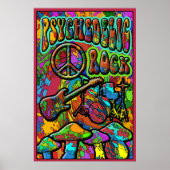 Psychedelic Rock Poster (Voorkant)