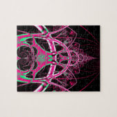 Psychedelic Rollerkusttunnel Fractal Legpuzzel (Horizontaal)