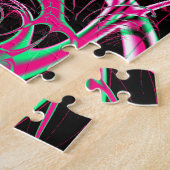 Psychedelic Rollerkusttunnel Fractal Legpuzzel (Zijkant)