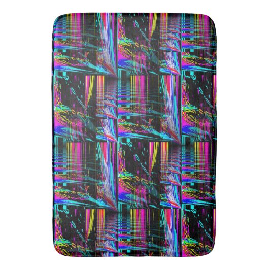 Psychedelic Sailing..... Badmat (Voorkant Verticaal)