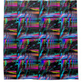 Psychedelic Sailing..... Douchegordijn (Voorkant)