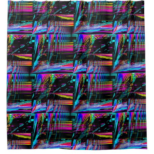 Psychedelic Sailing..... Douchegordijn (Voorkant)