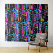 Psychedelic Sailing..... Wandkleed (In Situ (horizontaal))