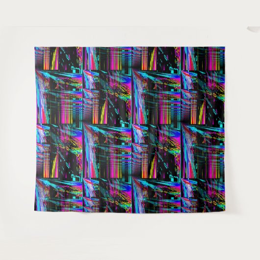 Psychedelic Sailing..... Wandkleed (Voorkant (horizontaal))