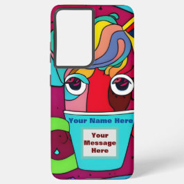 Psychedelic Samsung Galaxy Hoesje