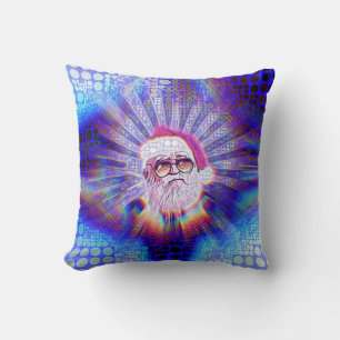 Psychedelic Santa Sierkussen