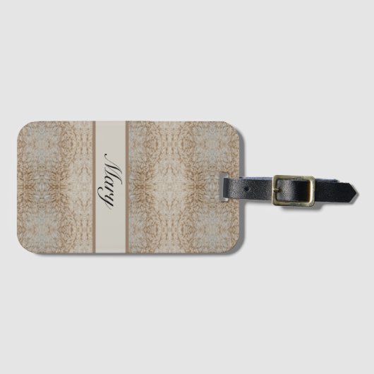 Psychedelic Schaap warme wol aanpasbaar Bagagelabel (Voorkant (horizontaal))