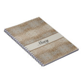 Psychedelic Schaap warme wol aanpasbaar Notitieboek (Rechterzijde)