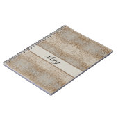 Psychedelic Schaap warme wol aanpasbaar Notitieboek (Linkerzijde)