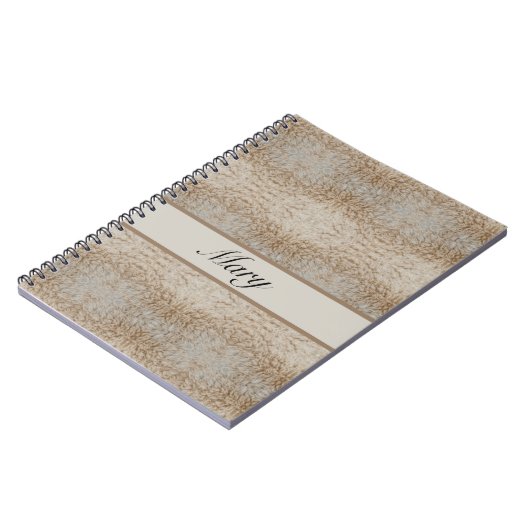 Psychedelic Schaap warme wol aanpasbaar Notitieboek (Linkerzijde)