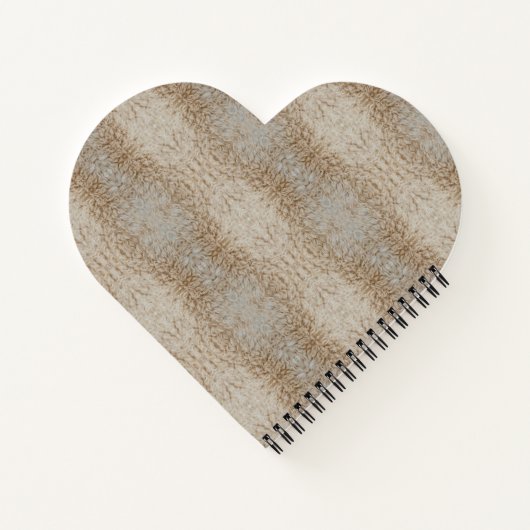 Psychedelic Schaap warme wol aanpasbaar Notitieboek (Achterkant)