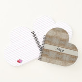 Psychedelic Schaap warme wol aanpasbaar Notitieboek (Binnen)