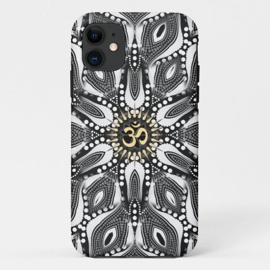 Psychedelic Serpent Aum iPhone Case-Mate Case (Achterkant)