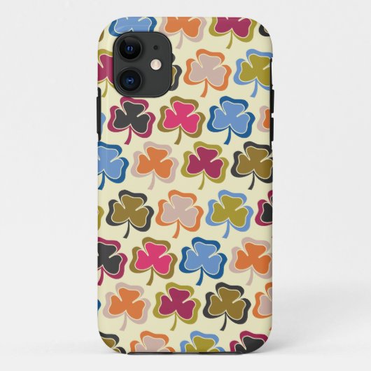 Psychedelic Shamrock iPhone 5s Hoesje (Achterkant)