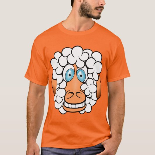 Psychedelic Sheep T-Shirt (Voorkant)