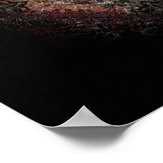 Psychedelic shield v1 poster (Hoek)