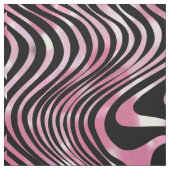 Psychedelic Shimmer Swirls Pattern Stof (Swatch)