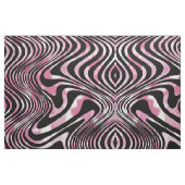 Psychedelic Shimmer Swirls Pattern Stof (Fat Quarter)