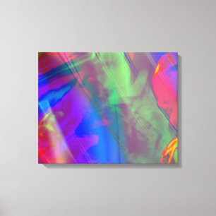 Psychedelic Singer Canvas Afdruk