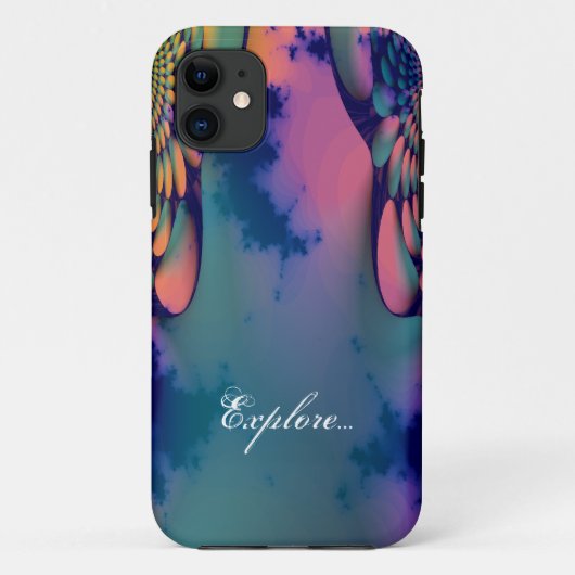 Psychedelic Sixties Stropdas-Dye Case-Mate iPhone Case (Achterkant)