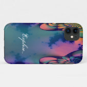 Psychedelic Sixties Stropdas-Dye Case-Mate iPhone Case (Achterkant (horizontaal))