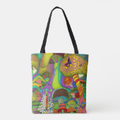 Psychedelic Sixties Tote Bag (Achterkant)
