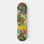Psychedelic Skateboard (Voorkant)