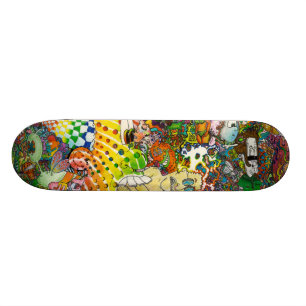 Psychedelic Skateboard