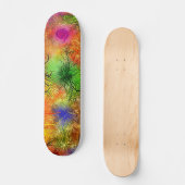 psychedelic Skateboard (Voorkant)