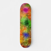 psychedelic Skateboard (Voorkant)