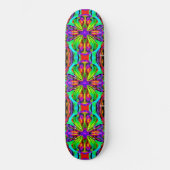 psychedelic Skateboard (Voorkant)