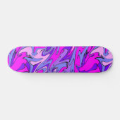 Psychedelic Skateboard van Thierry Reno (Horizontaal)