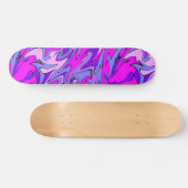 Psychedelic Skateboard van Thierry Reno (Horizontaal)