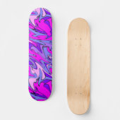 Psychedelic Skateboard van Thierry Reno (Voorkant)