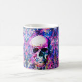 Psychedelic Skull Mok - 11 oz (Center)